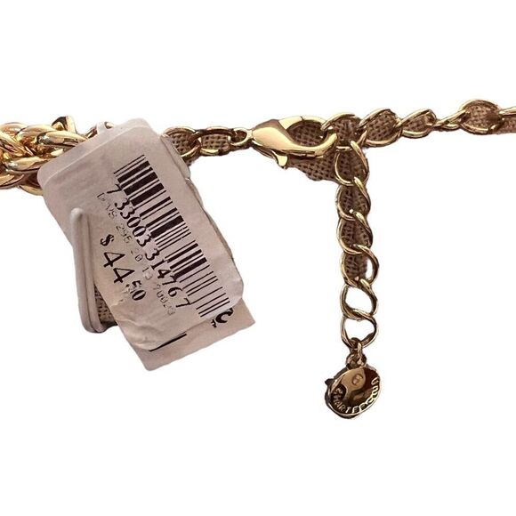 Charter Club Gold-Tone Link Torsade Collar Necklace New - Picture 3 of 3